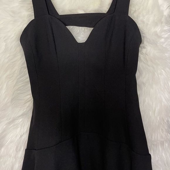 Finders Keepers Lines Mini Dress Black - Picture 7 of 13